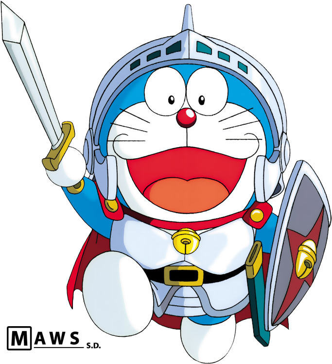 Doraemon Knight Illustration PNG