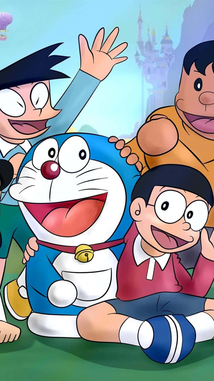 Cute&mischievous Doraemon