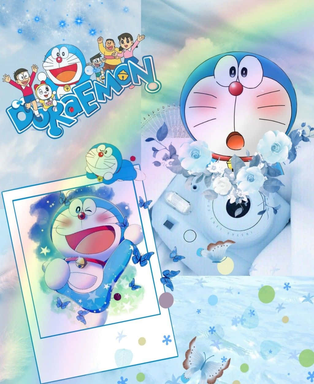 Doraemonsneugieriges Gesicht