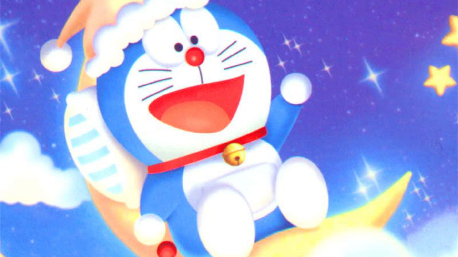 Nobitaund Shizuka Schließen Sich Doraemon In Seinem Magischen Abenteuer An!