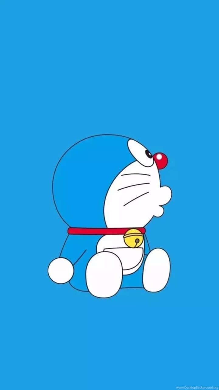 Doraemon,eine Katzenähnliche Roboter, Der Hier Ist, Um Zu Helfen.