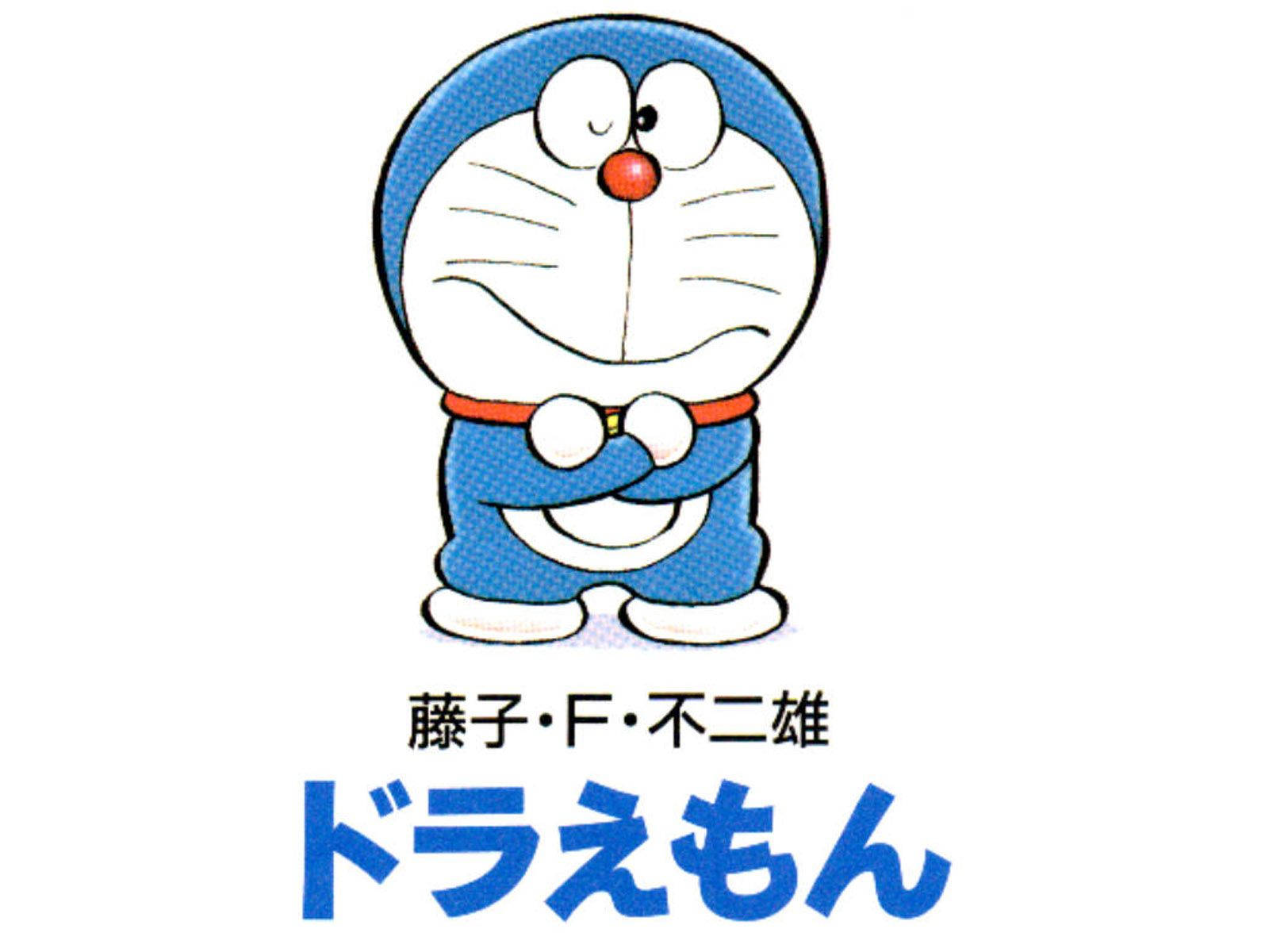 Doraemon Standing Alone Background