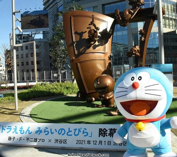 Doraemon Statue 4k