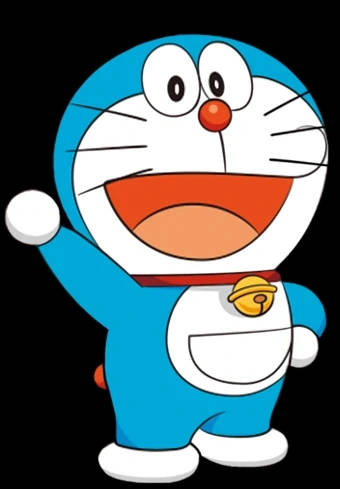 Doraemon Vinkende Hånd 4k Wallpaper