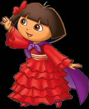 Dorain Red Dress.png PNG