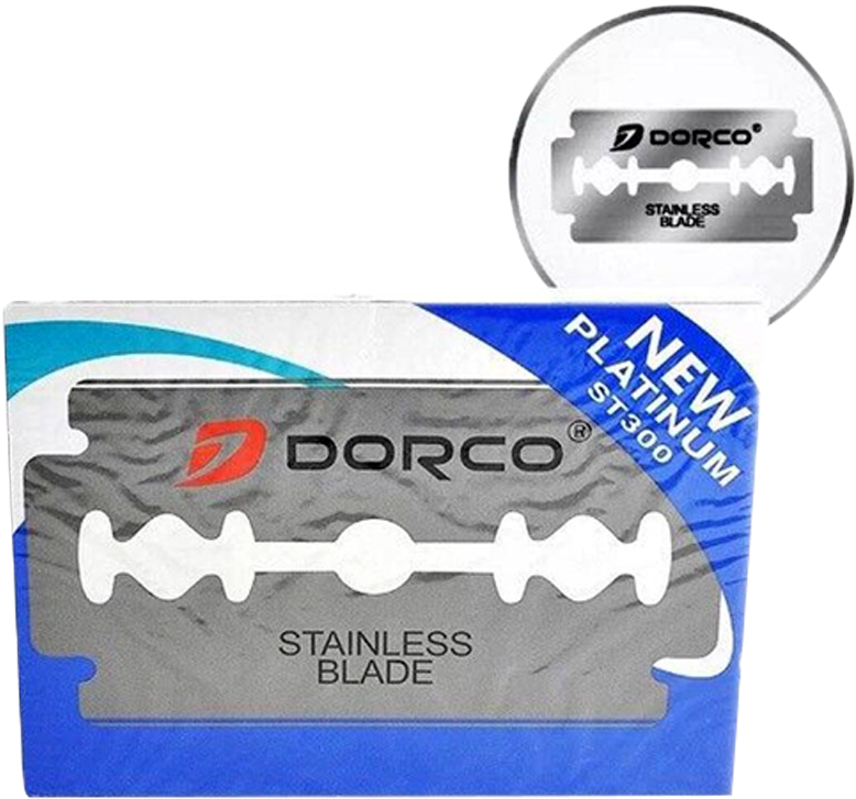 Dorco Stainless Platinum Blade Packaging PNG