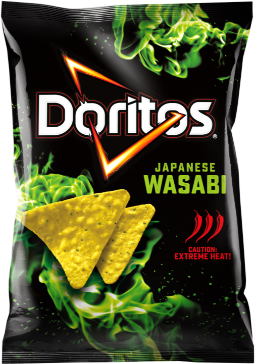 Download Doritos Japanese Wasabi Flavor Packaging