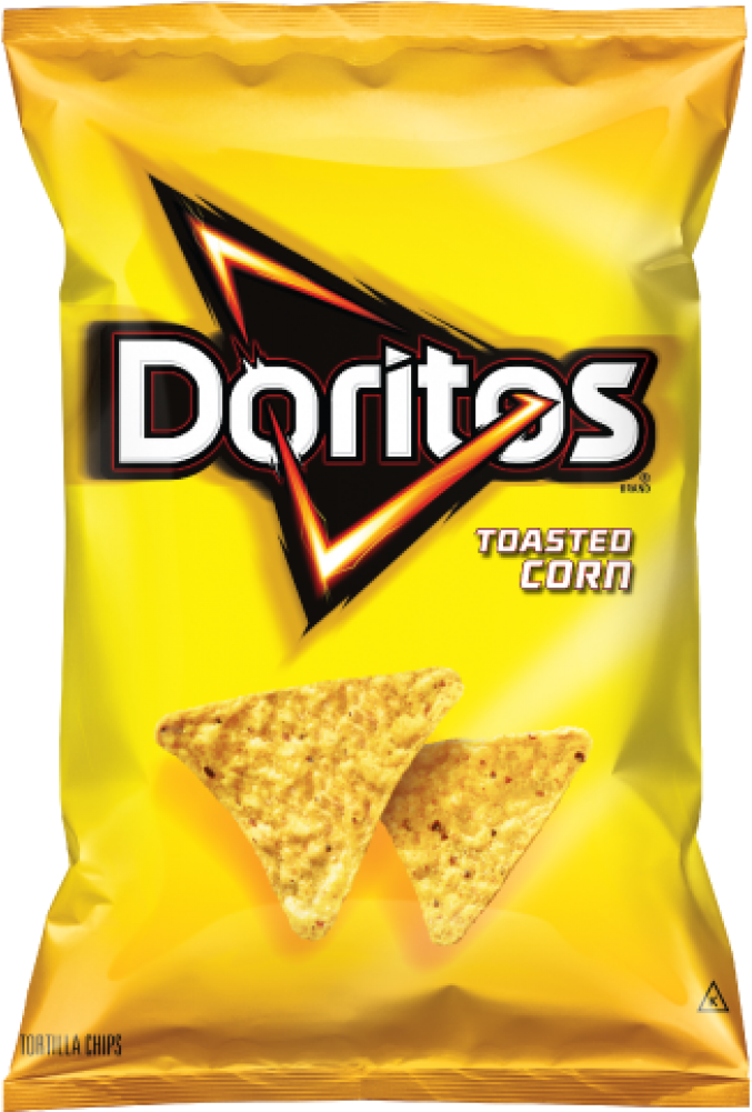 Doritos Toasted Corn Chip Bag PNG