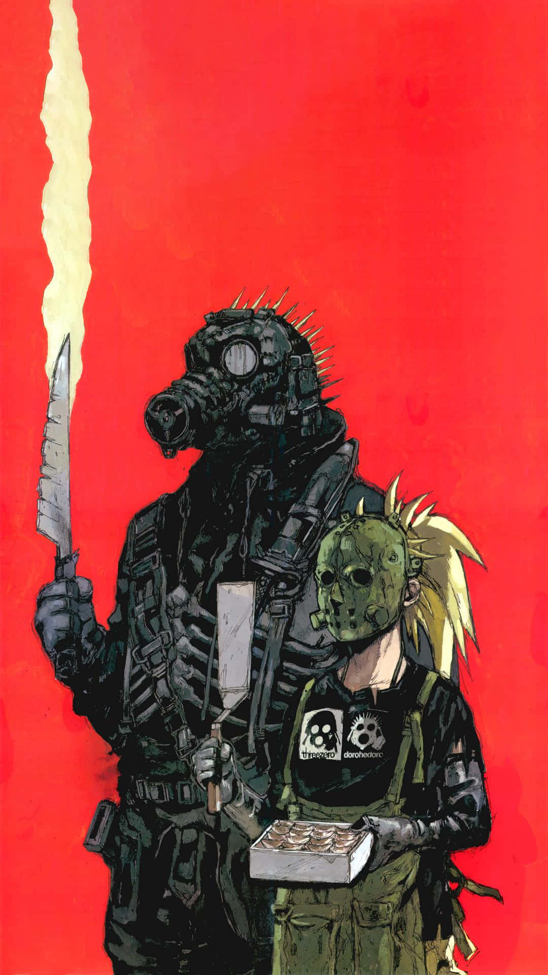 Discover the surreal world of Dorohedoro Wallpaper