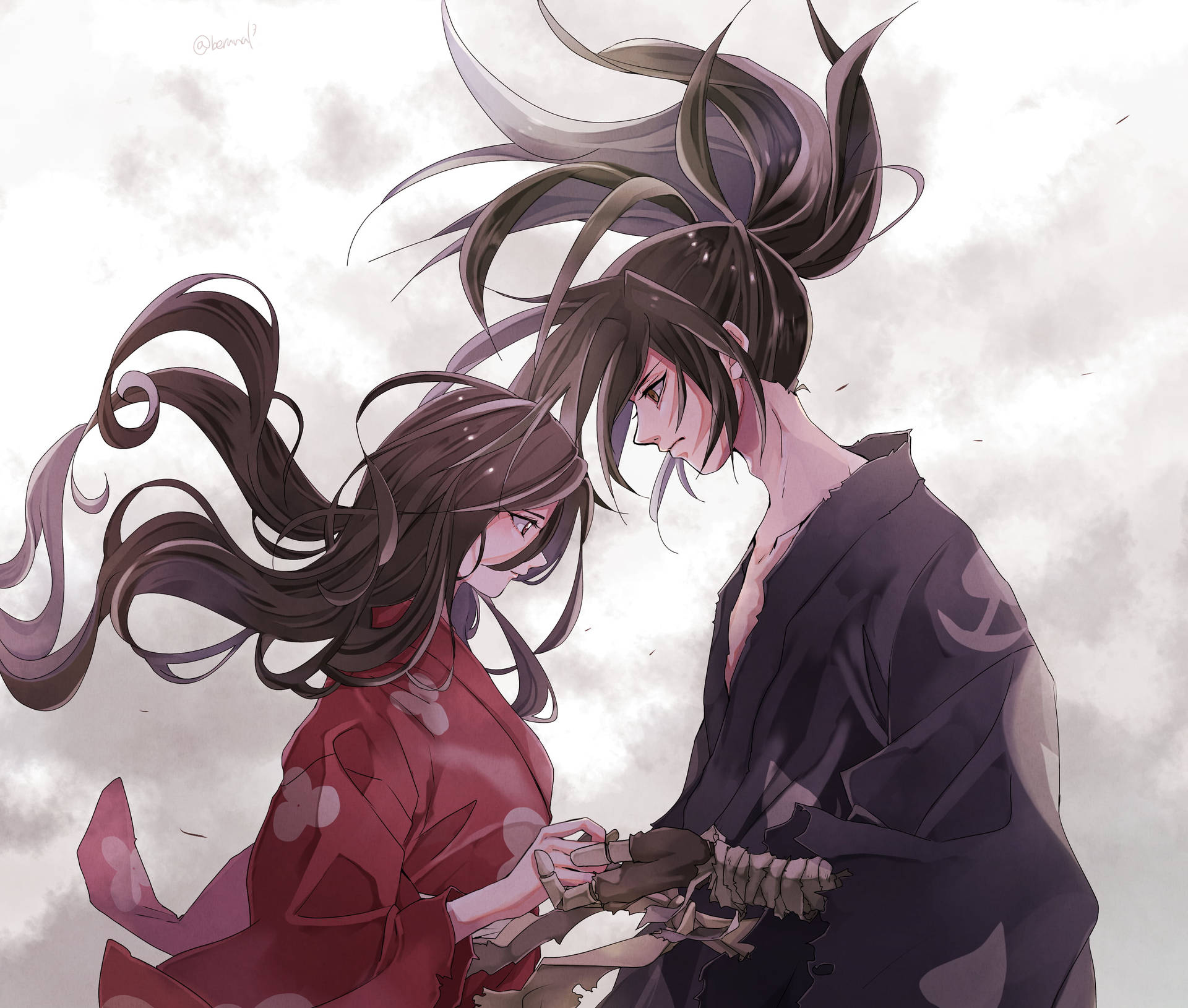 Dororo Aesthetic Anime Couple Background