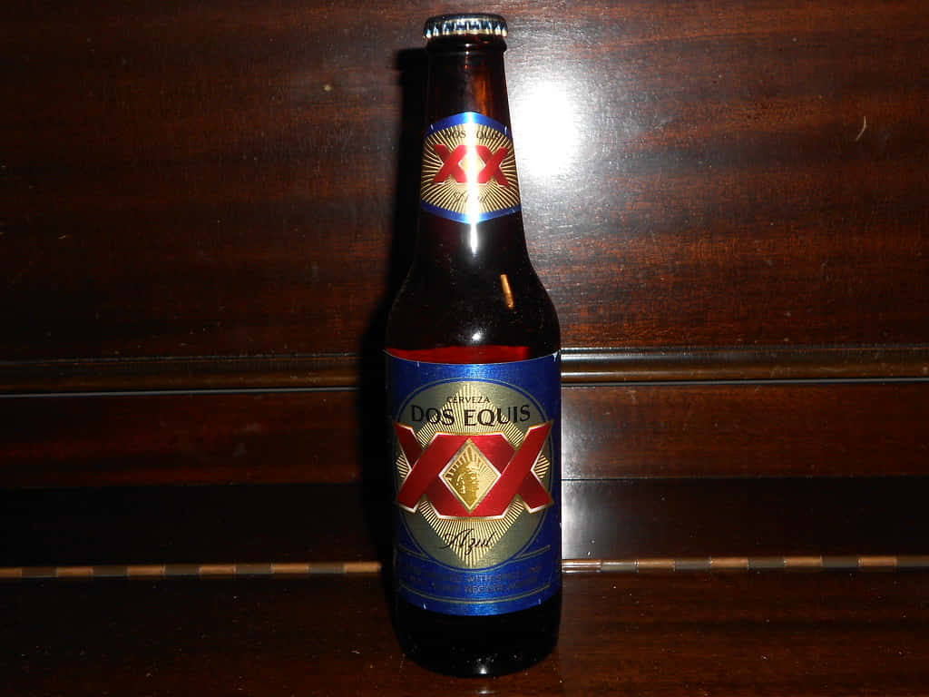 Dos Equis Bierfles Achtergrond