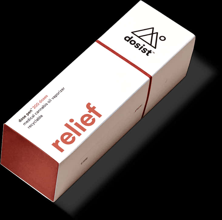 Dosist Relief Dose Pen Packaging PNG