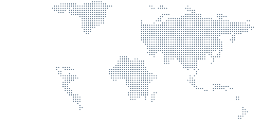 Dot Style World Map Graphic PNG