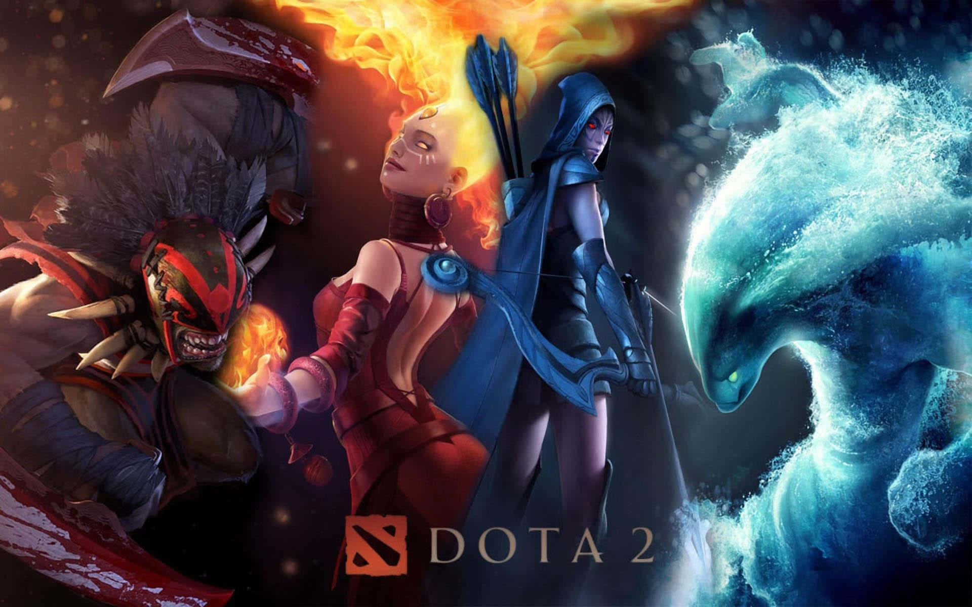 The Epic 5v5 Strategy Battle in Dota 2