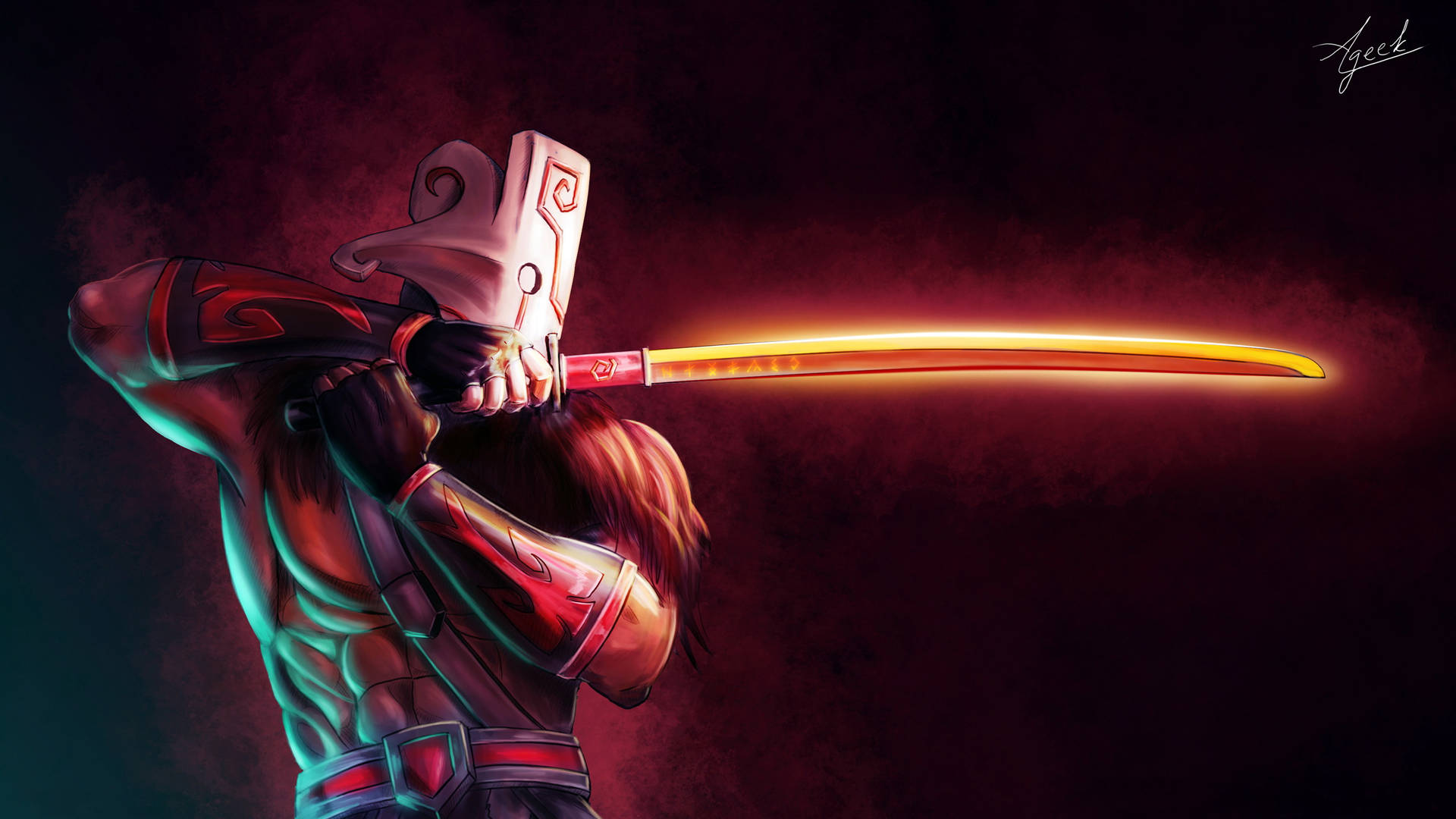Juggernaut Blade Fury Dota 2 Desktop Wallpaper