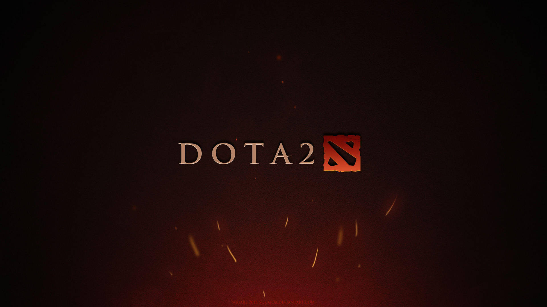 Dota 2 Gaming Logo Wallpaper