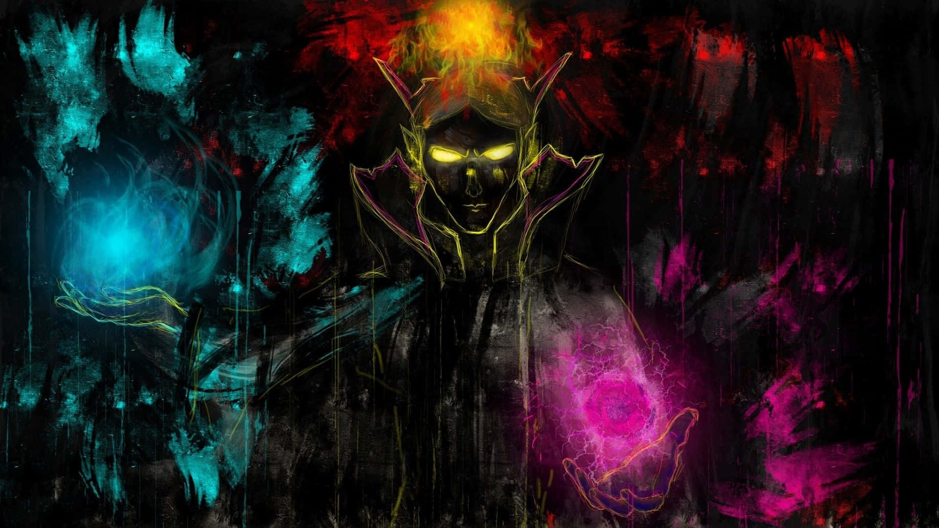 Master of Magical Force - Invoker from Dota 2 Wallpaper