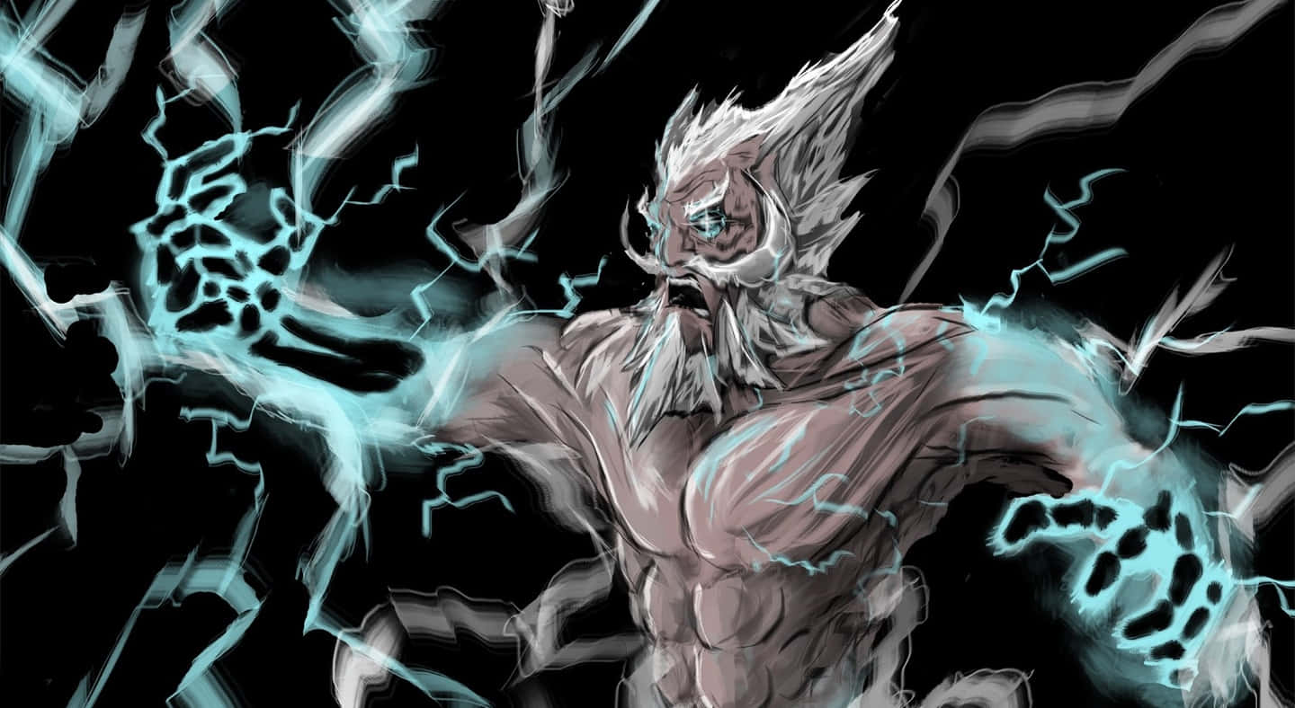 The Mighty Zeus Strikes in Dota 2 Wallpaper