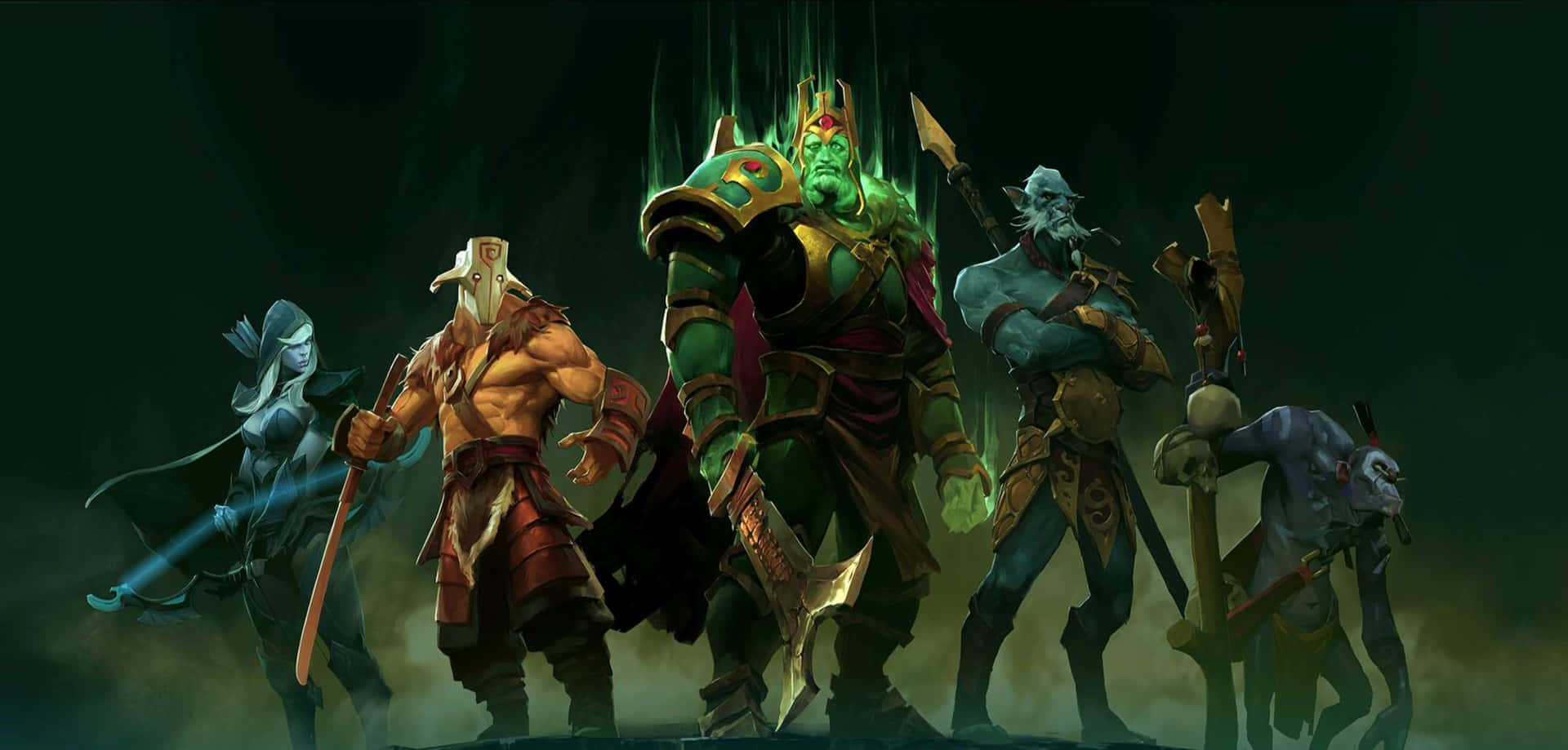 Epic Battle in the World of Dota 2