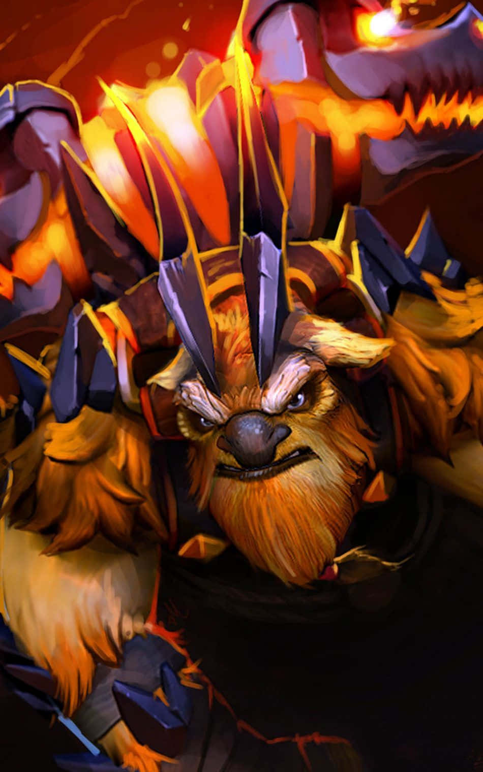 Stunning Dota 2 heroes gathered for an epic battle
