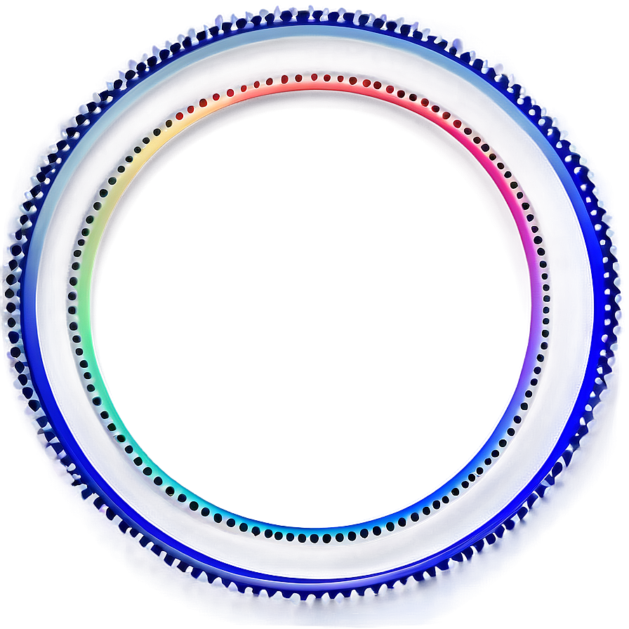 Dotted Circle Outline Png 64 PNG