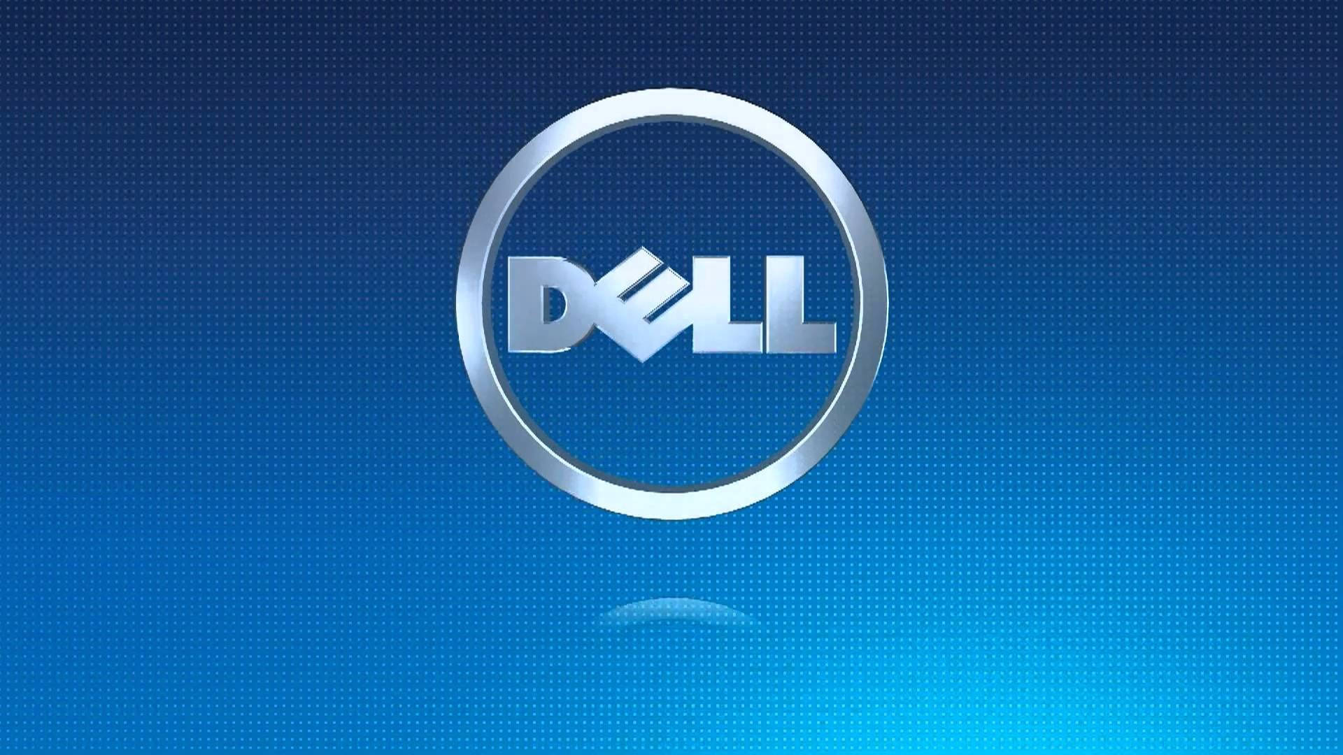 Logotipopontilhado Da Dell Em Hd. Papel de Parede
