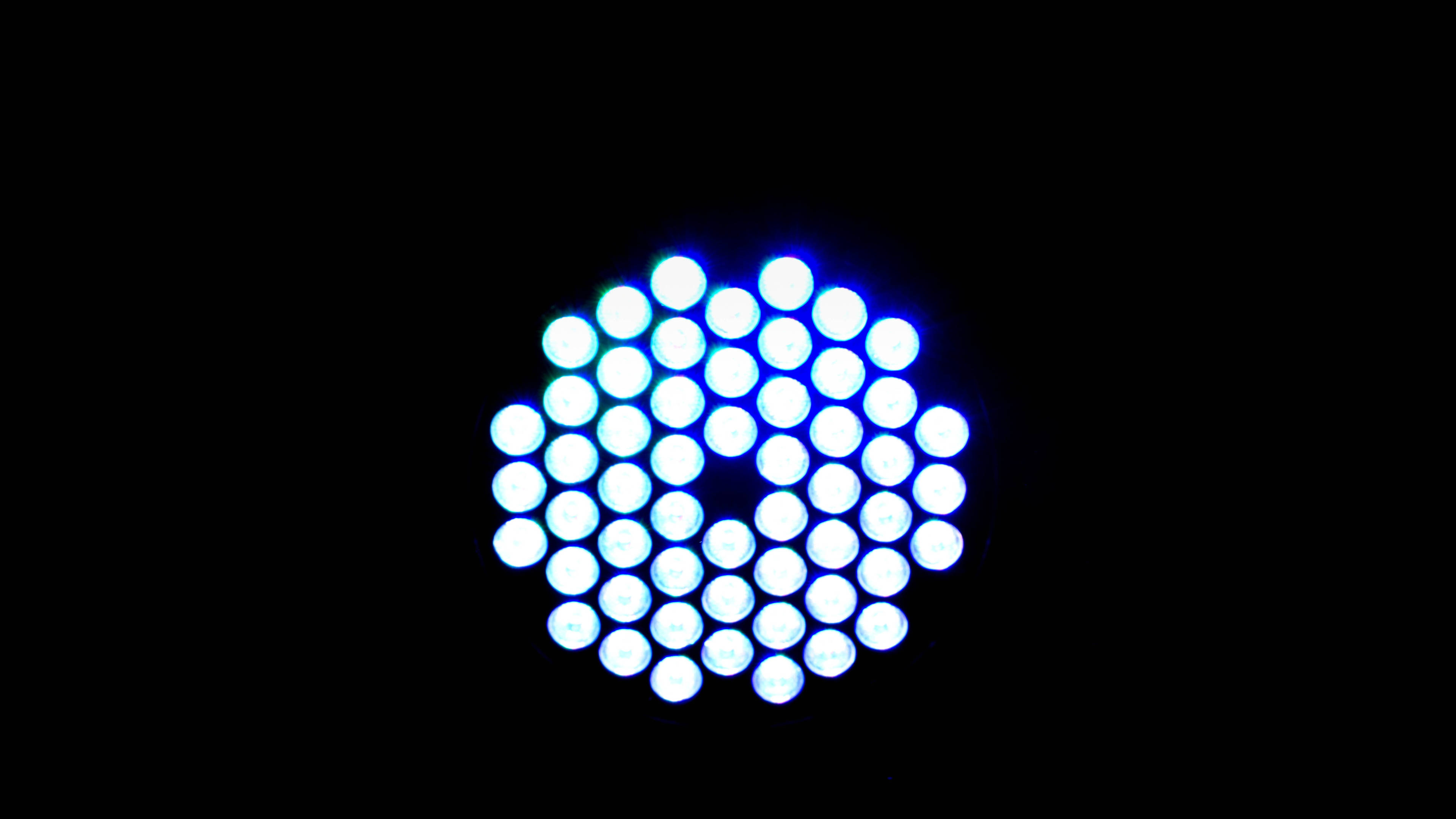 Dotted Lights Led 4k Wallpaper