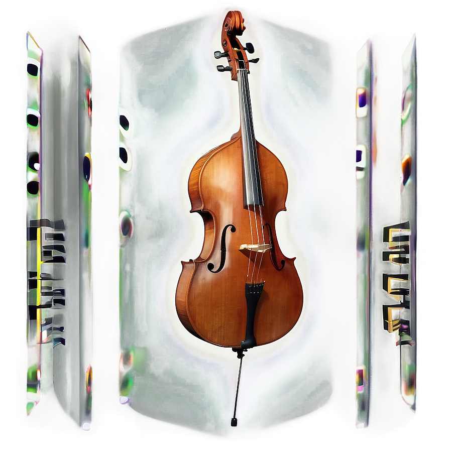 Double Bass And Clef Png 79 PNG