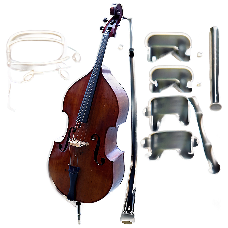 Double Bass Instrument Png Yut58 PNG