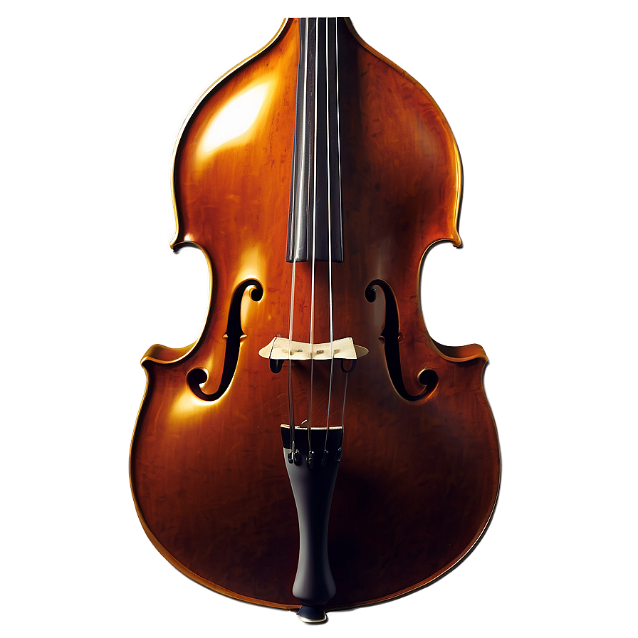 Double Bass Sketch Png 06242024 PNG