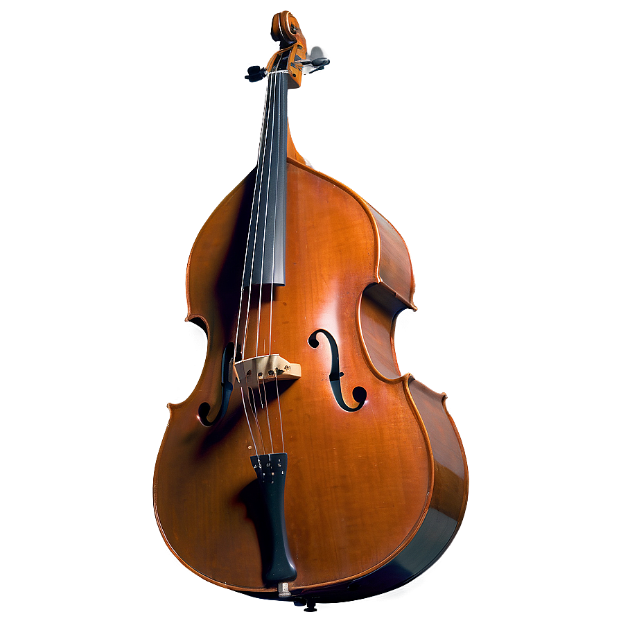 Double Bass Under Spotlight Png Fxq8 PNG