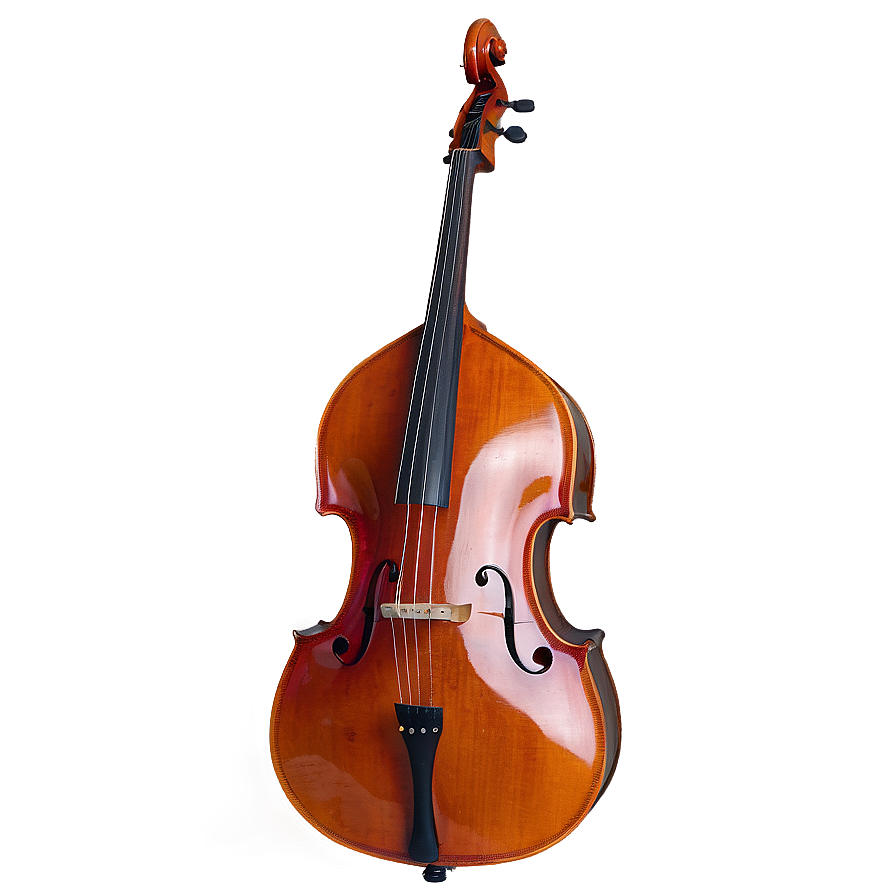 Double Bass With Roses Png Rsd PNG