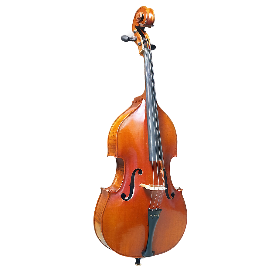 Double Bass With Sheet Music Png Mqr PNG