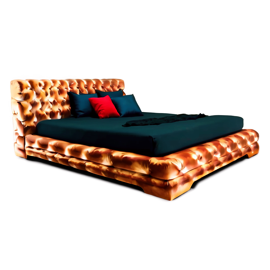 Double Bed Furniture Png Akb33 PNG