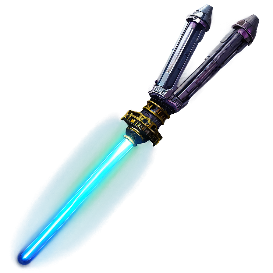 Double-bladed Lightsaber Png Mwq95 PNG