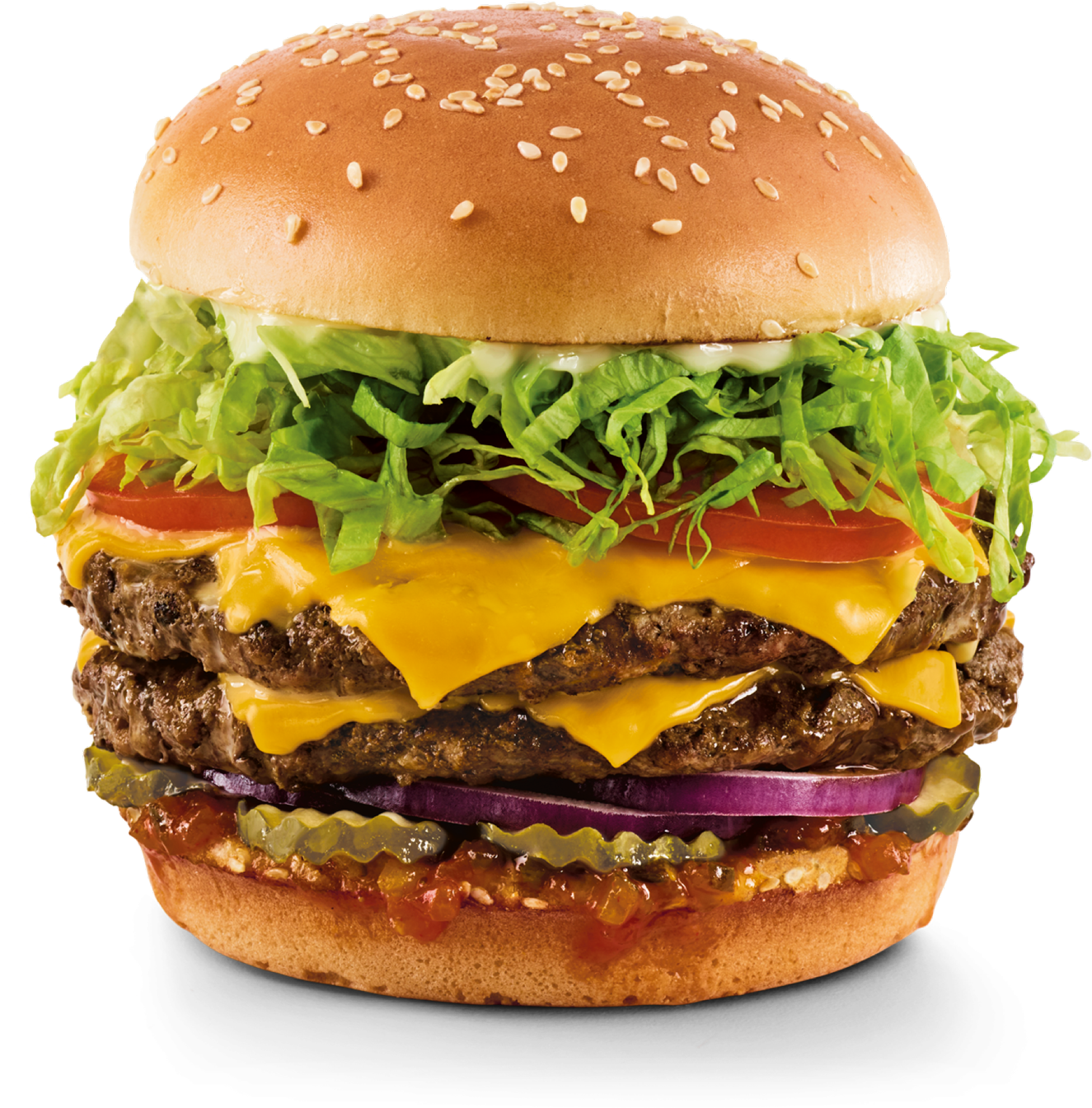 Double Cheeseburger Deluxe.png PNG