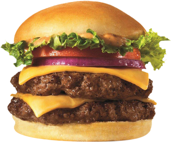 Double Cheeseburger Deluxe PNG