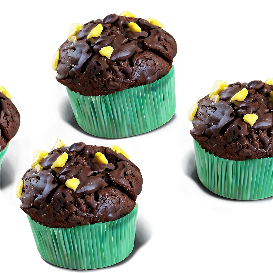 Double Chocolate Muffin Png Slx PNG