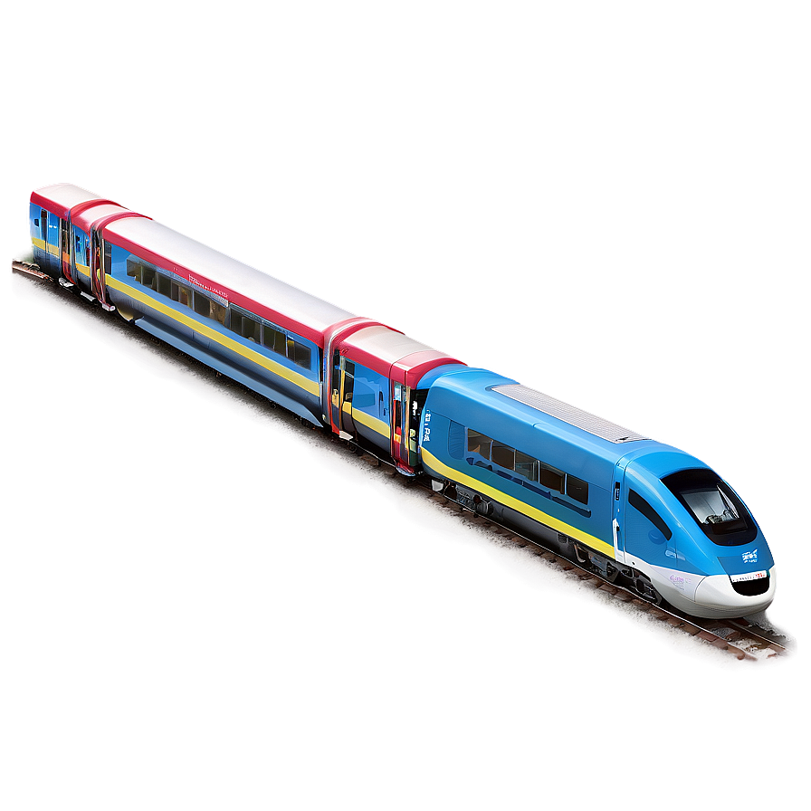 Double Decker Train Png Ujl PNG