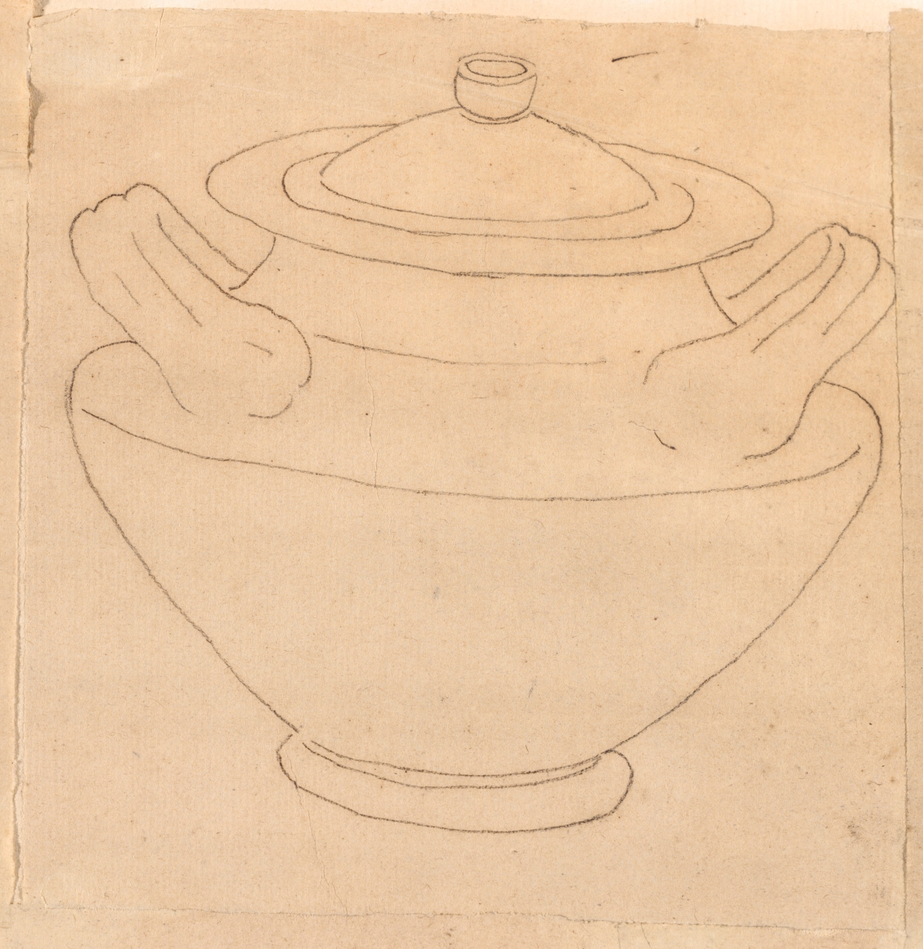 Double-Handled Pot Wallpaper