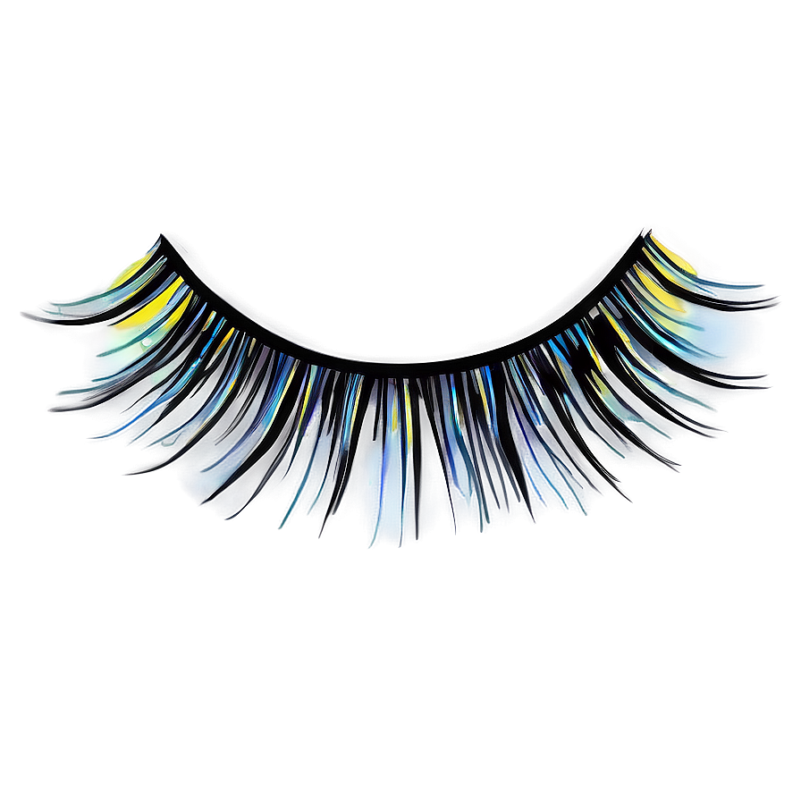 Double Layered Eyelashes Png 05042024 PNG