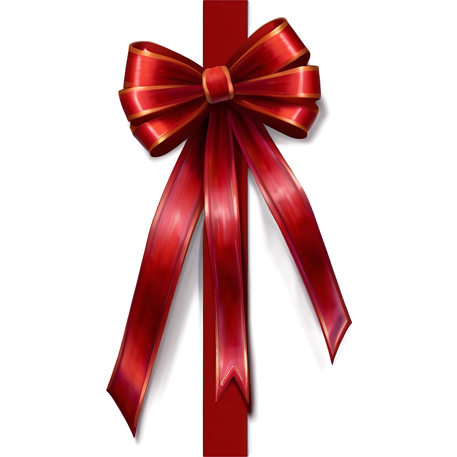 Double Red Bow Png Vch16 PNG