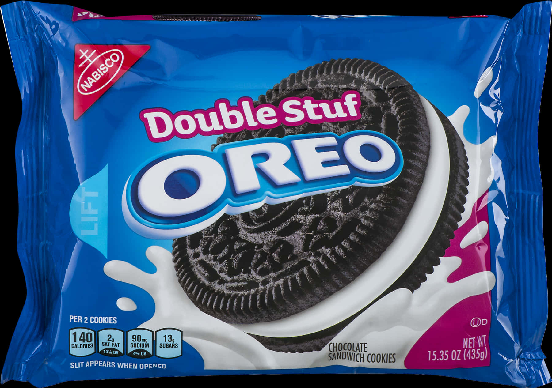 Double Stuf Oreo Package PNG