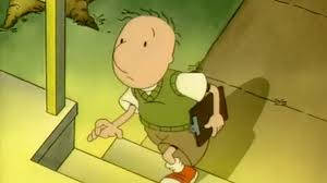 Doug The Animated Character In Action Wallpaper