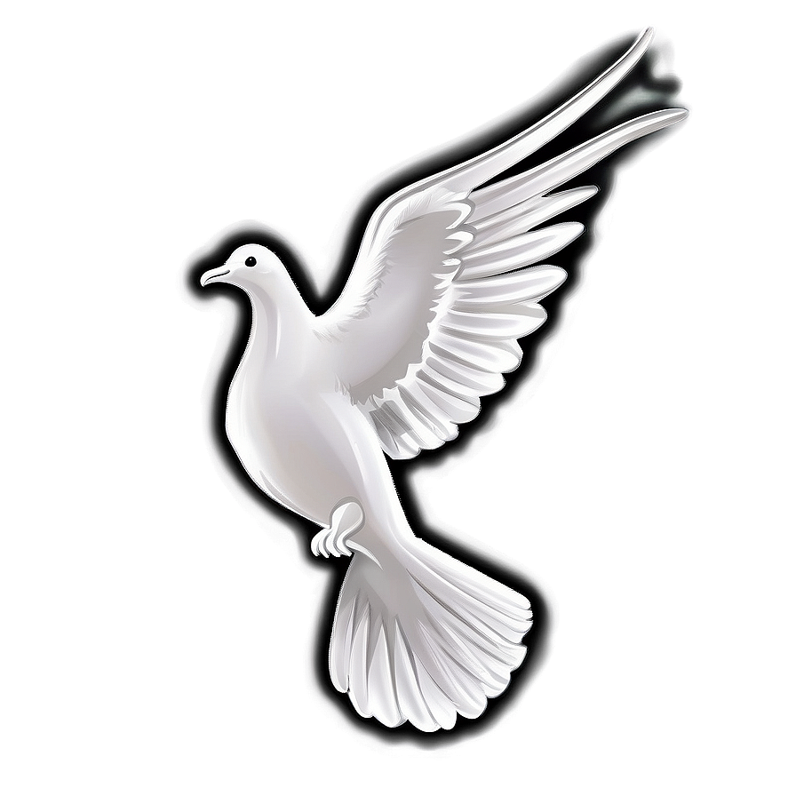 Dove And Cross Png 05042024 PNG
