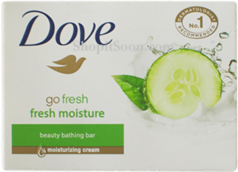 Dove Fresh Moisture Beauty Bar Packaging PNG