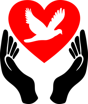 Dovein Heart Silhouette PNG