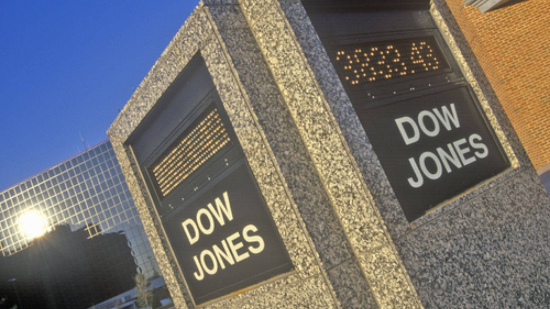 Dow Jones Index Outside