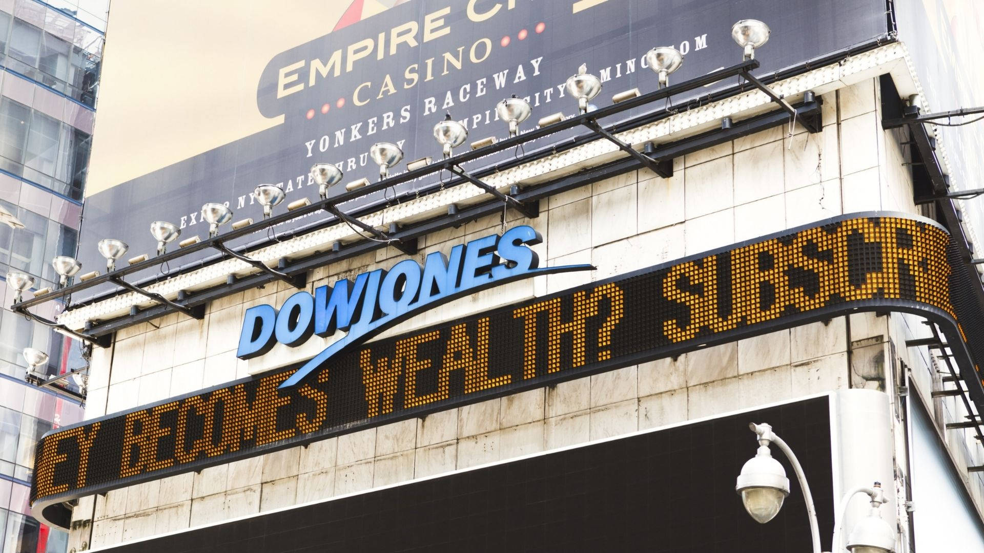 Dow Jones On Building