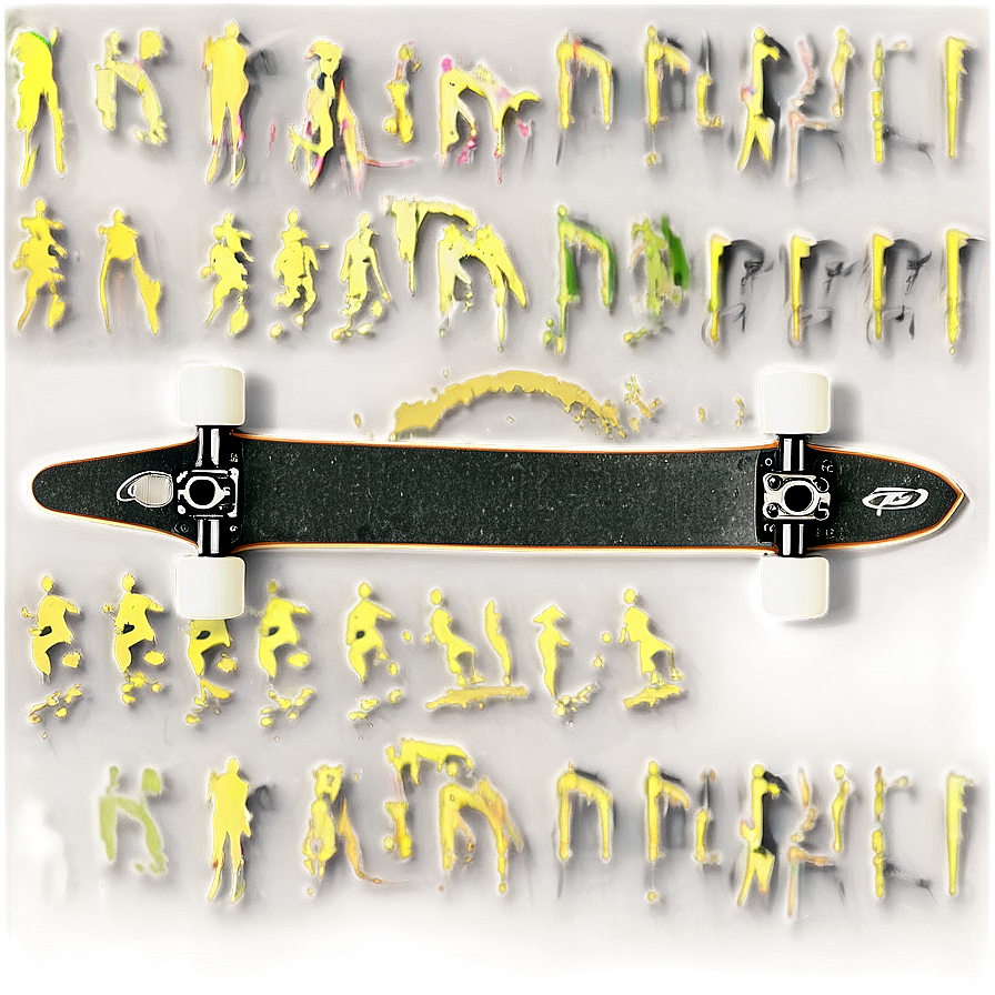 Downhill Longboard Png 23 PNG